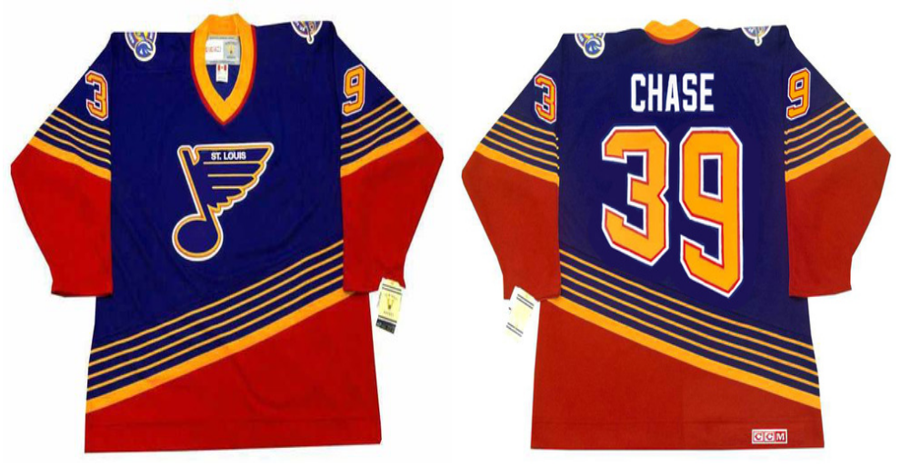 2019 Men St.Louis Blues 39 Chase blue style 2 CCM NHL jerseys